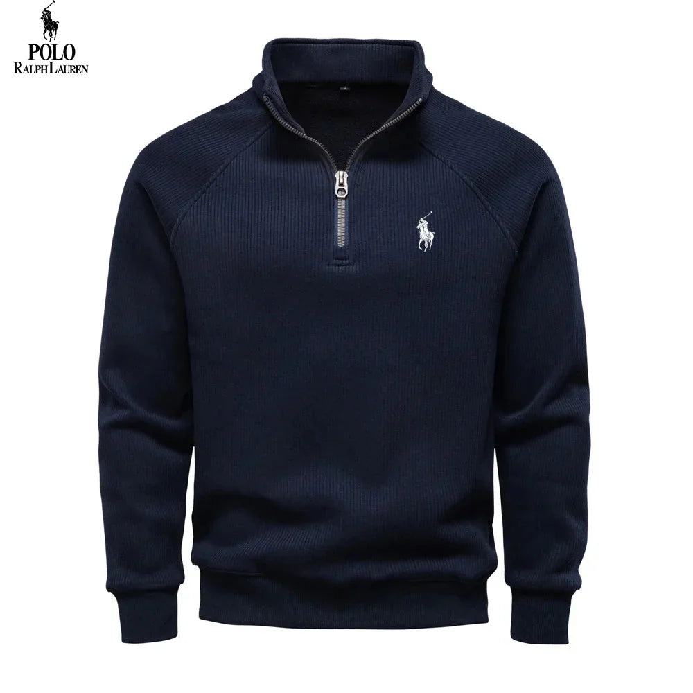 QERIOO™ | RL™ Premium Quarter-Zip Sweater