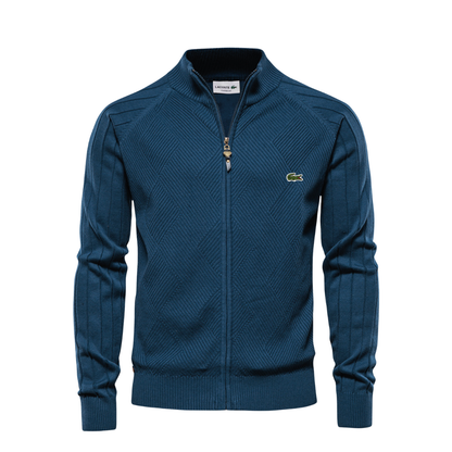 L.C Textured Zip Pullover From Qerioo