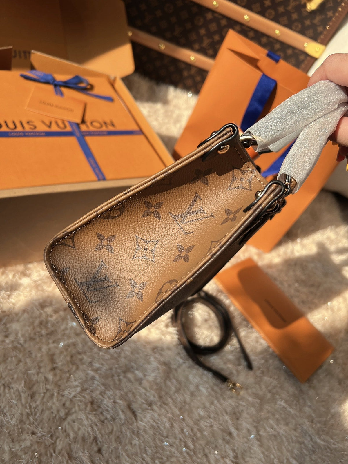 Qerioo™ LV™ Luxury Bag (18x15x8.5) cm
