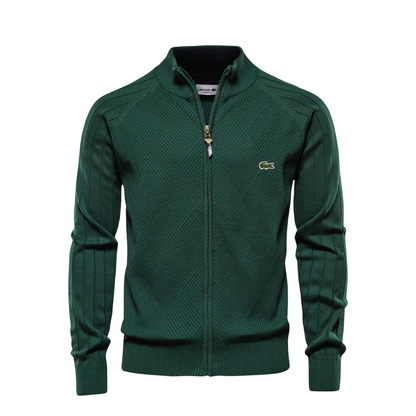 L.C Textured Zip Pullover From Qerioo