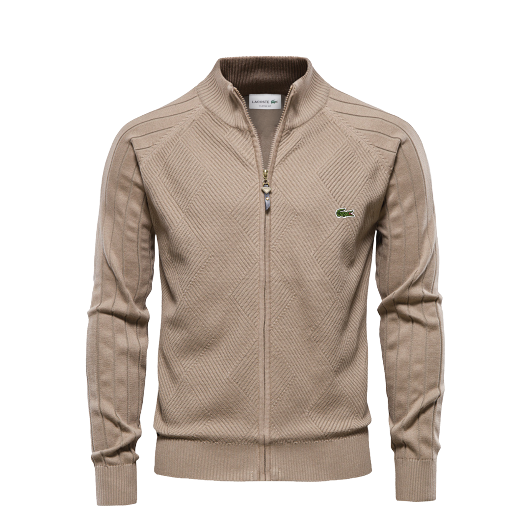 L.C Textured Zip Pullover From Qerioo