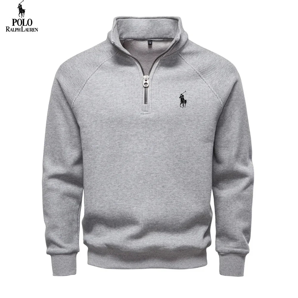 QERIOO™ | RL™ Premium Quarter-Zip Sweater