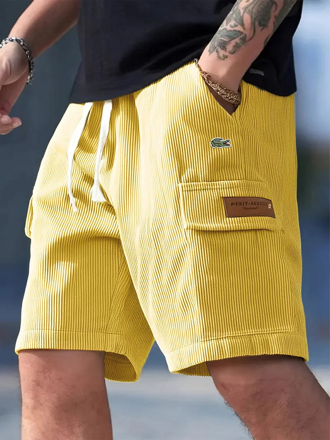 LC™ | Men’s Loose Striped Casual Shorts
