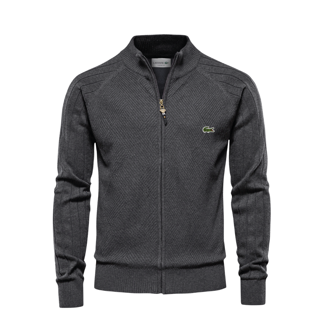 L.C Textured Zip Pullover From Qerioo