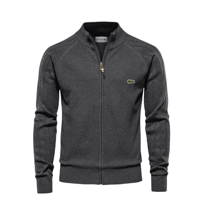 L.C Textured Zip Pullover From Qerioo
