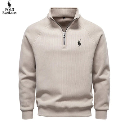 QERIOO™ | RL™ Premium Quarter-Zip Sweater