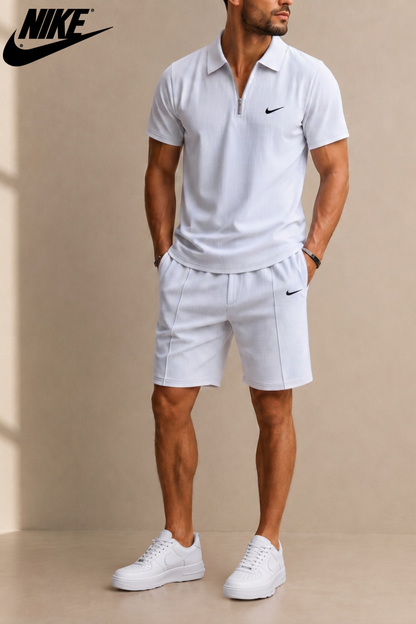 NK™ Textured Performance Polo Set By QERIOO™