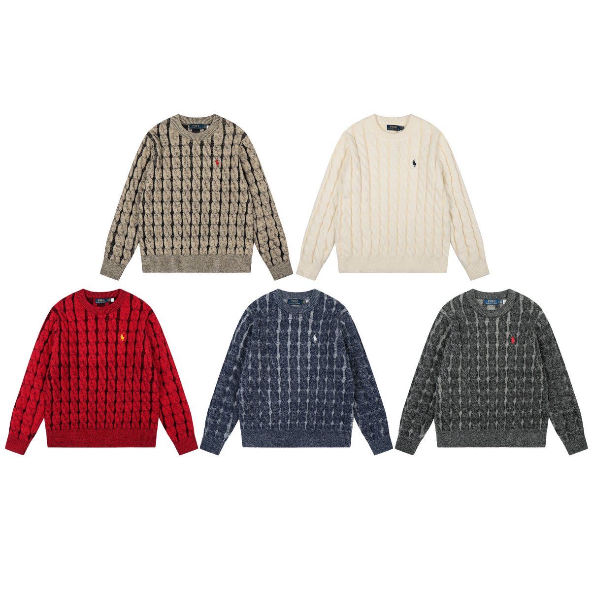 Ralph Lauren™ Heritage Cable-Knit Crewneck