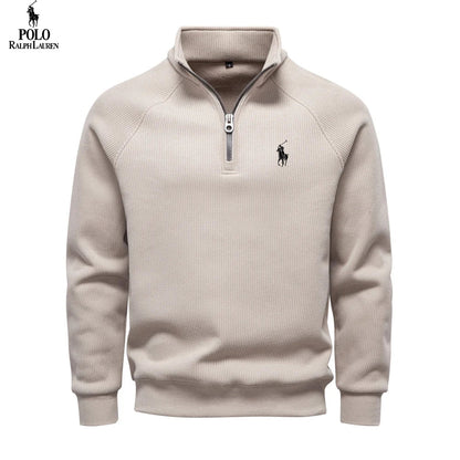 QERIOO™ | RL™ Premium Quarter-Zip Sweater