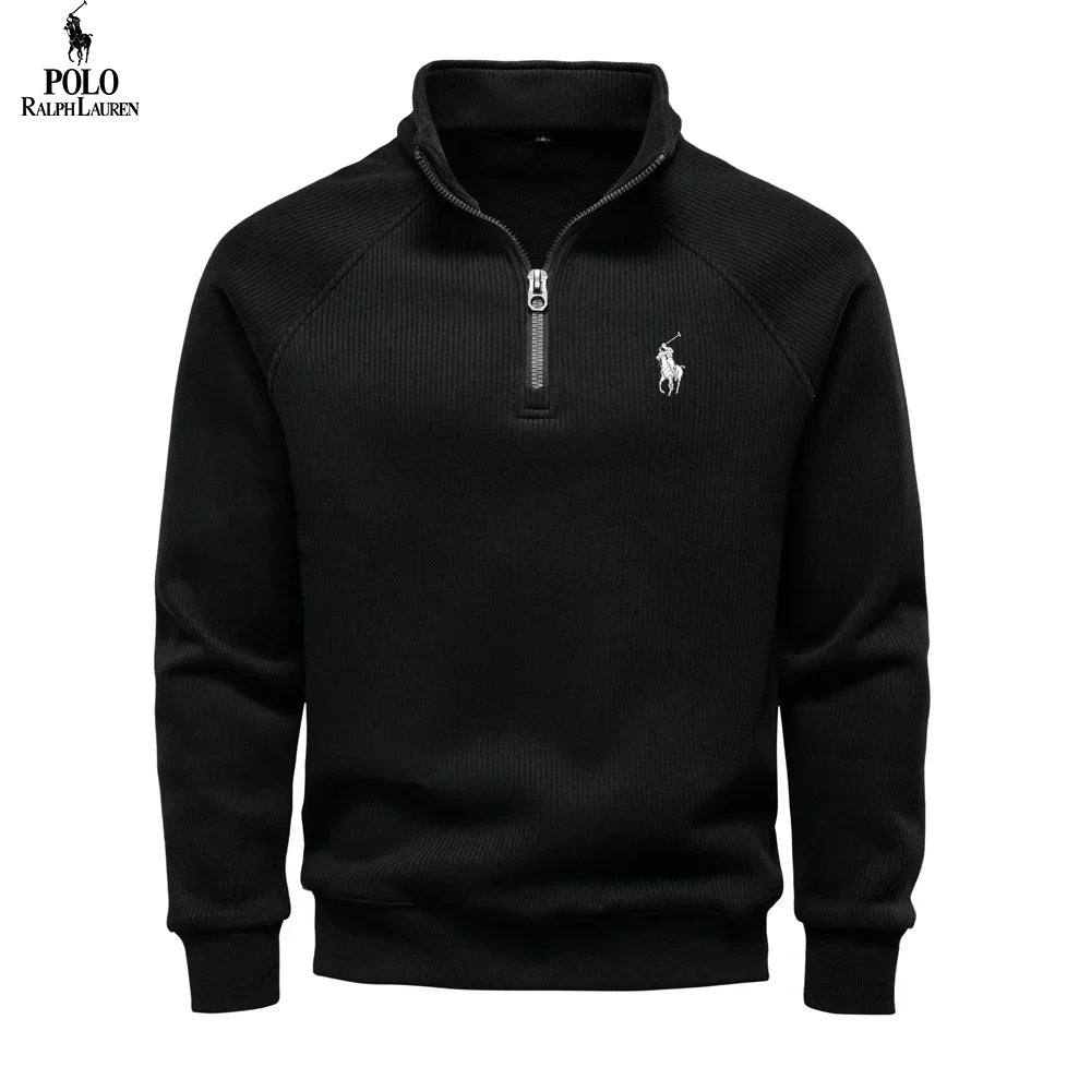 QERIOO™ | RL™ Premium Quarter-Zip Sweater