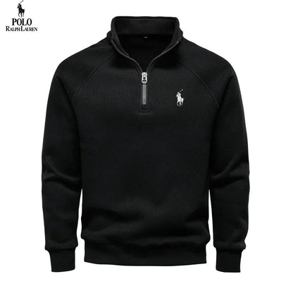 QERIOO™ | RL™ Premium Quarter-Zip Sweater