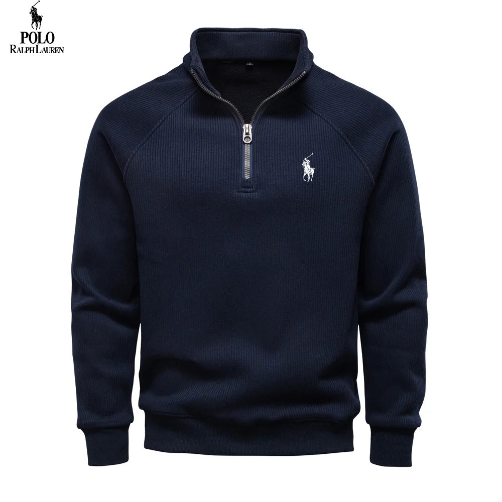 QERIOO™ | RL™ Premium Quarter-Zip Sweater
