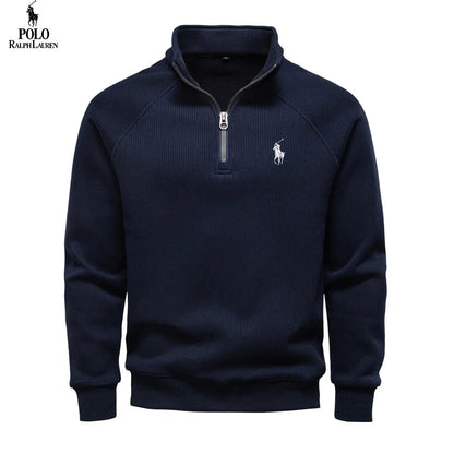 QERIOO™ | RL™ Premium Quarter-Zip Sweater