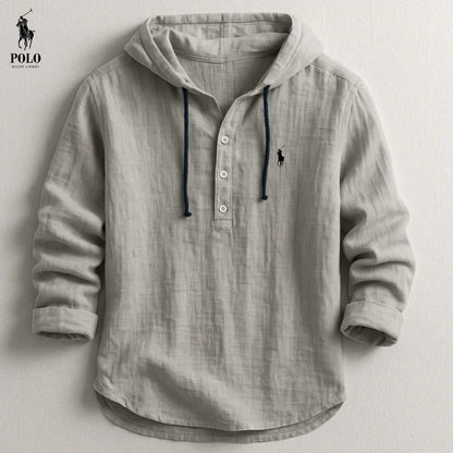 RL™ Premium Linen Hooded Shirt