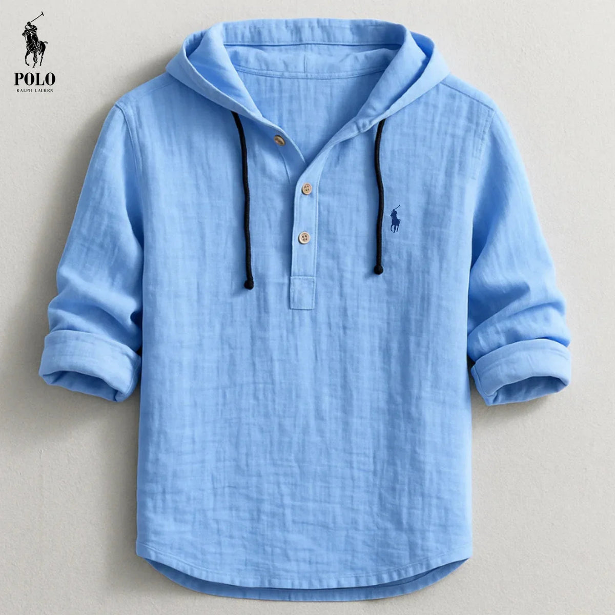 RL™ Premium Linen Hooded Shirt
