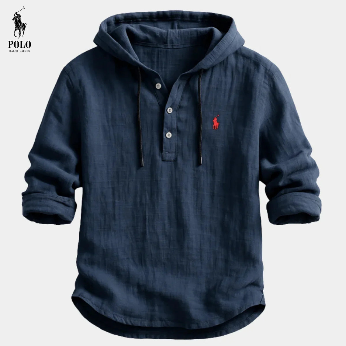 RL™ Premium Linen Hooded Shirt