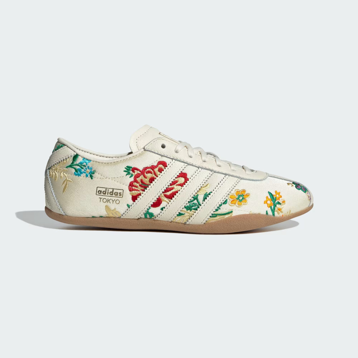Tokyo Floral-Embroidered Sneakers