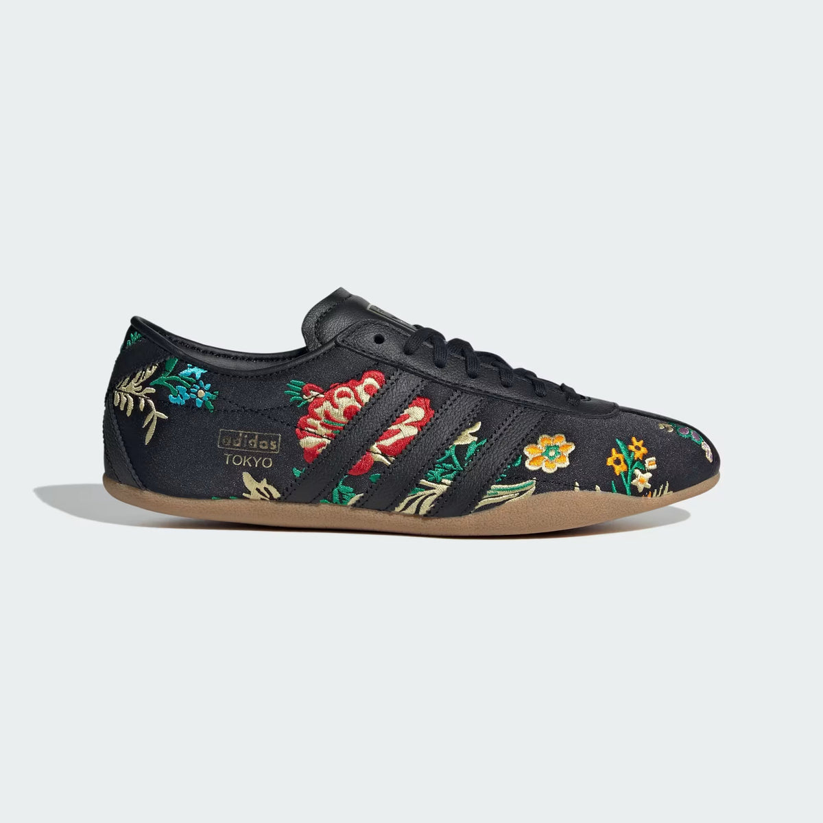 Tokyo Floral-Embroidered Sneakers