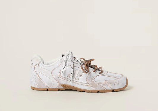NB X Miu Miu 530 SL Suede Sneakers