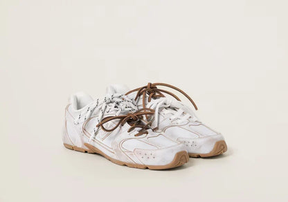 NB X Miu Miu 530 SL Suede Sneakers