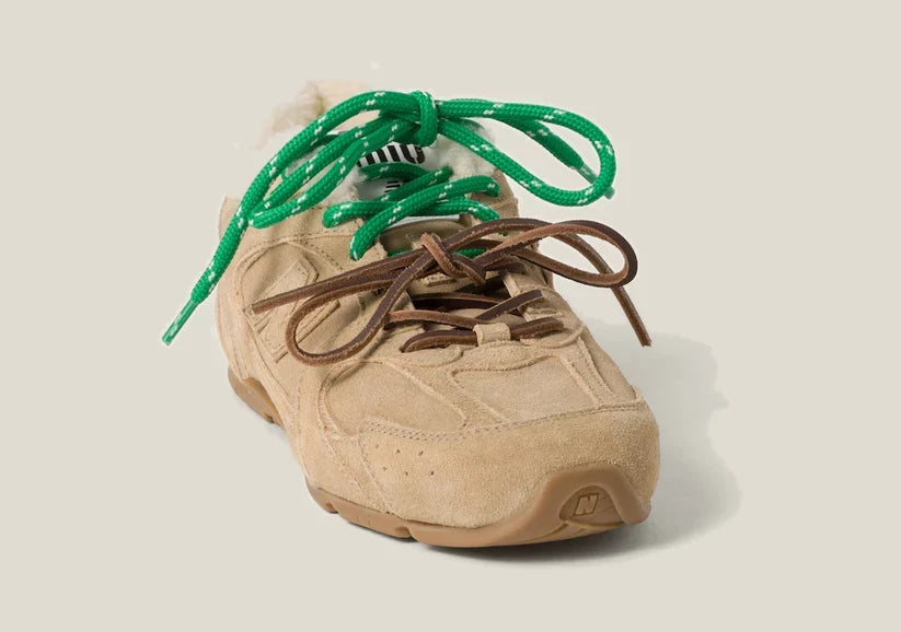 NB X Miu Miu 530 SL Suede Sneakers