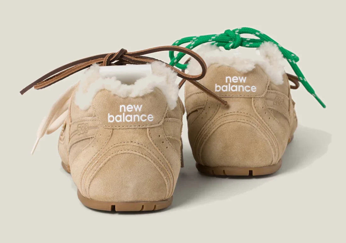 NB X Miu Miu 530 SL Suede Sneakers