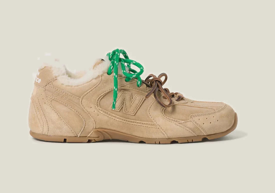 NB X Miu Miu 530 SL Suede Sneakers