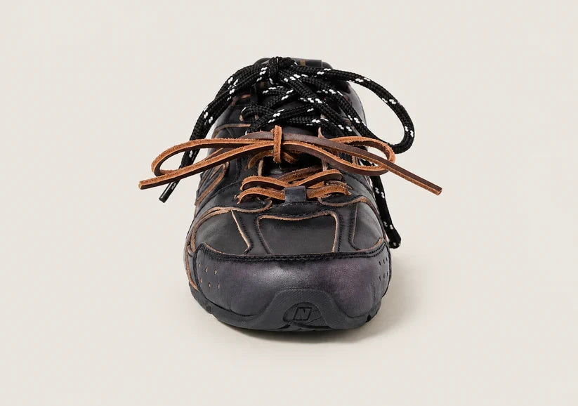 NB X Miu Miu 530 SL Suede Sneakers